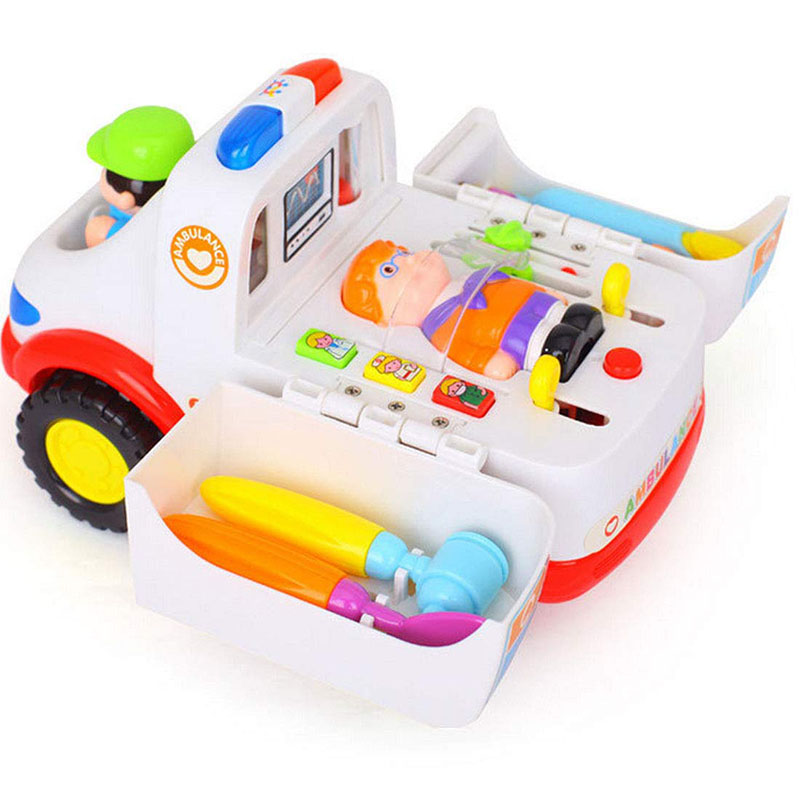‌آمبولانس موزیکال 836 هالی تویز Huile toys