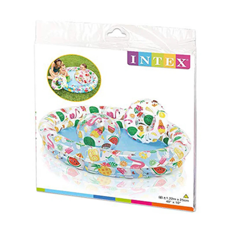 استخر بادی توپ و حلقه استوایی intex 59460