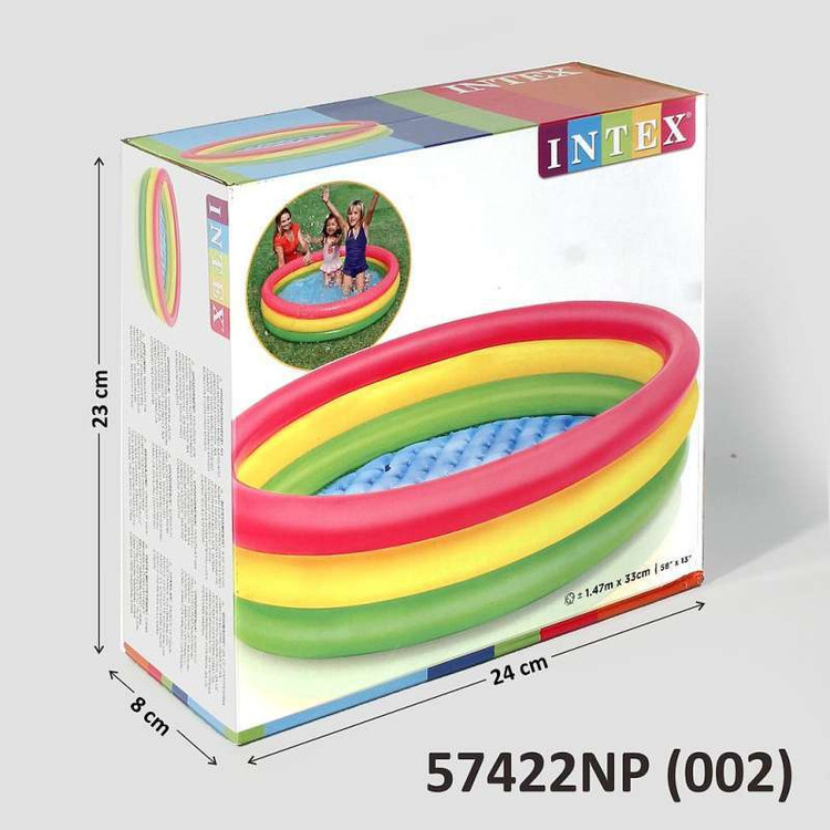 استخر بادی با قطر 147 سانتی متر اینتکس کد intex 57422