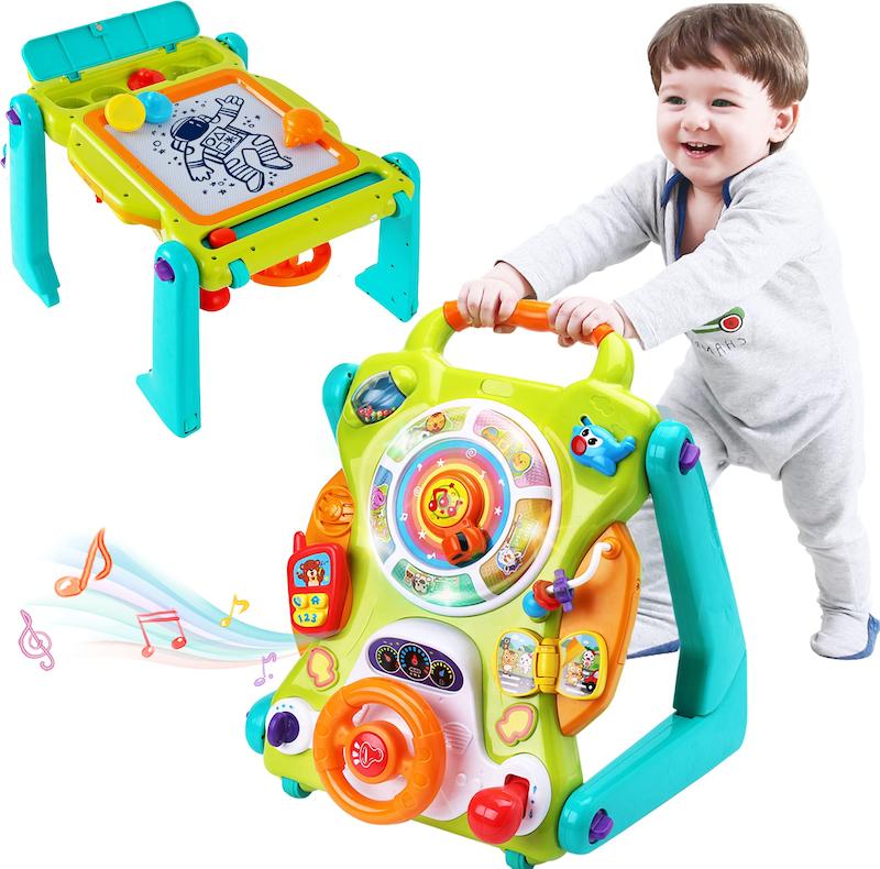 واکر و میز آموزشی ۳ کاره هولا تویز (Hola Toys) کد ۲۱۰۷؛ ایستگاه سرگرمی و خلاقیت!
