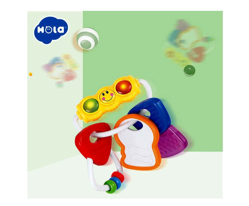 جغجغه دندانگیر کلید هولی تویز Hola Toys مدل 306E